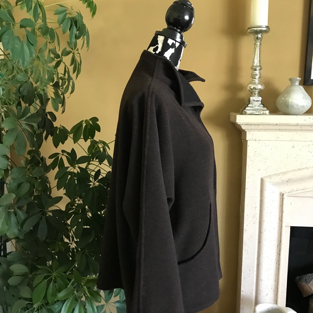 Cute wool blend coat - Picture 2 of 7